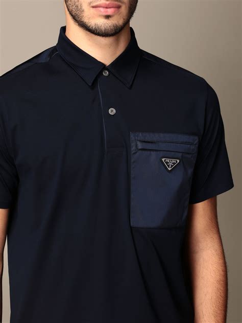 mens prada polo shirt sale|prada long sleeve t shirt.